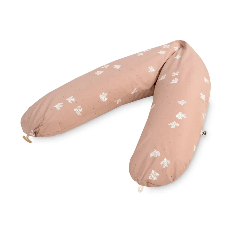 Coussin d’allaitement en coton biologique polyvalent – grossesse et maternité birdy