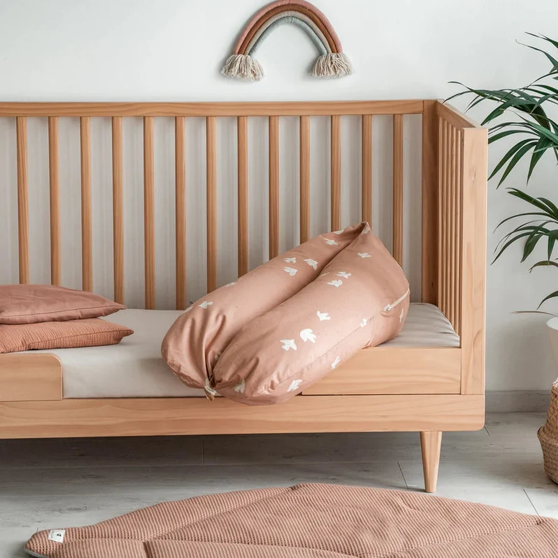 Coussin d’allaitement en coton biologique polyvalent – grossesse et maternité birdy