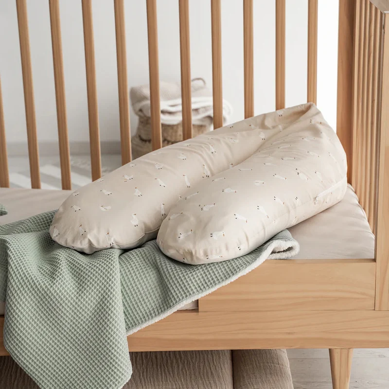 Coussin d’allaitement en coton jersey – grossesse et maternité Little goose