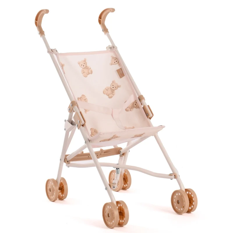 Poussette poupée enfant légère – Motif ours Roma Teddy