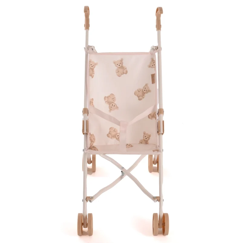 Poussette poupée enfant légère – Motif ours Roma Teddy