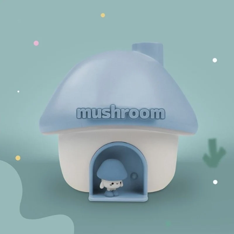 Humidificateur Mushroom House bleu