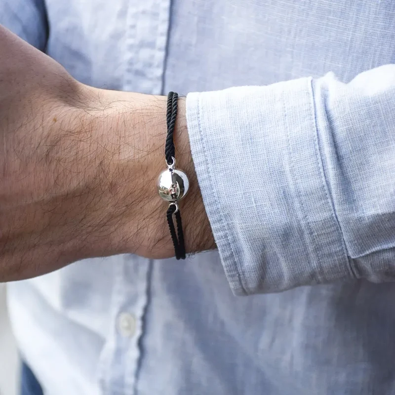 Bracelet bola pour papa - Noir