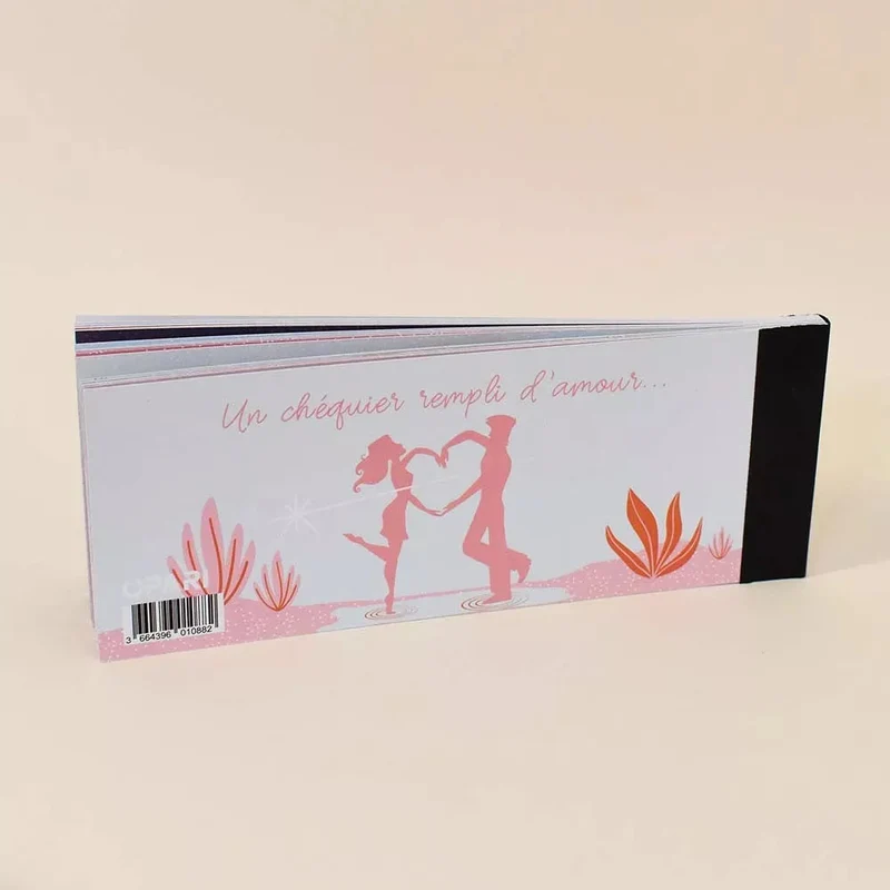 Carnet de Bons Chéquier Romantique Petits Moments à Deux