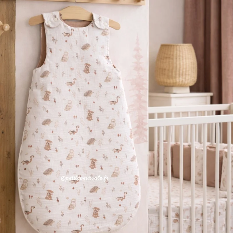 Gigoteuse bébé coton cosy forest