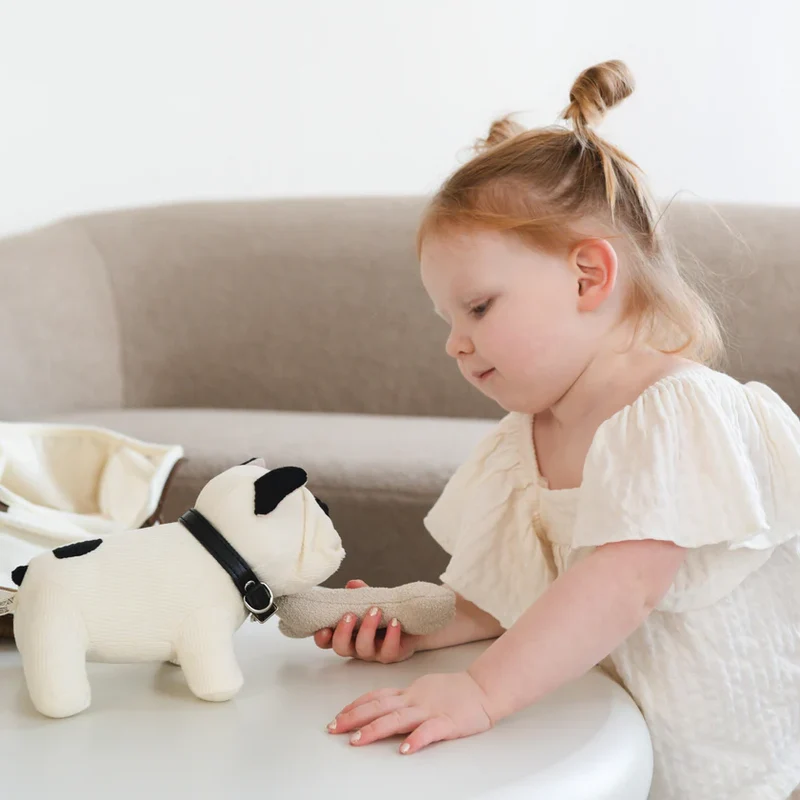Ensemble Chiot Frenchie – Jouet interactif et éducatif pour enfant