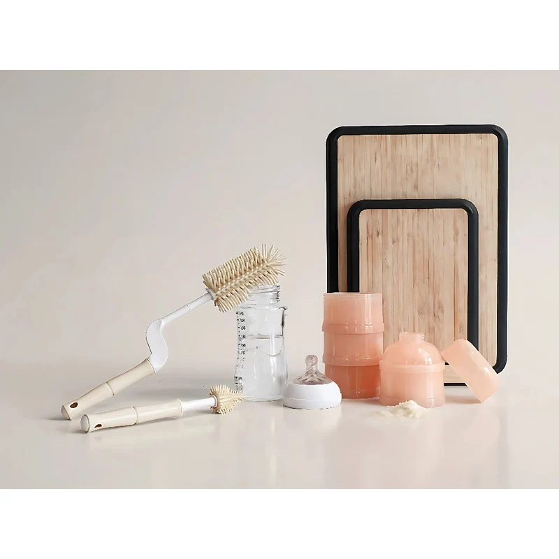 Doseur de lait bébé empilable 4 compartiments – Dune (terracotta)