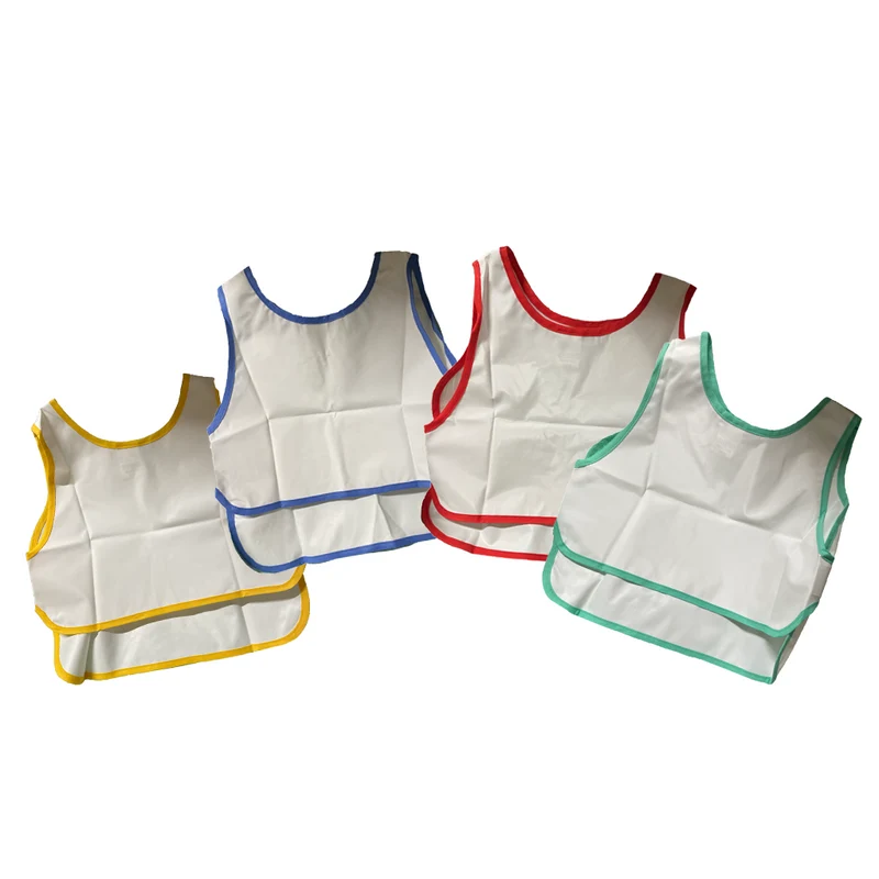 Tablier Montessori bleu