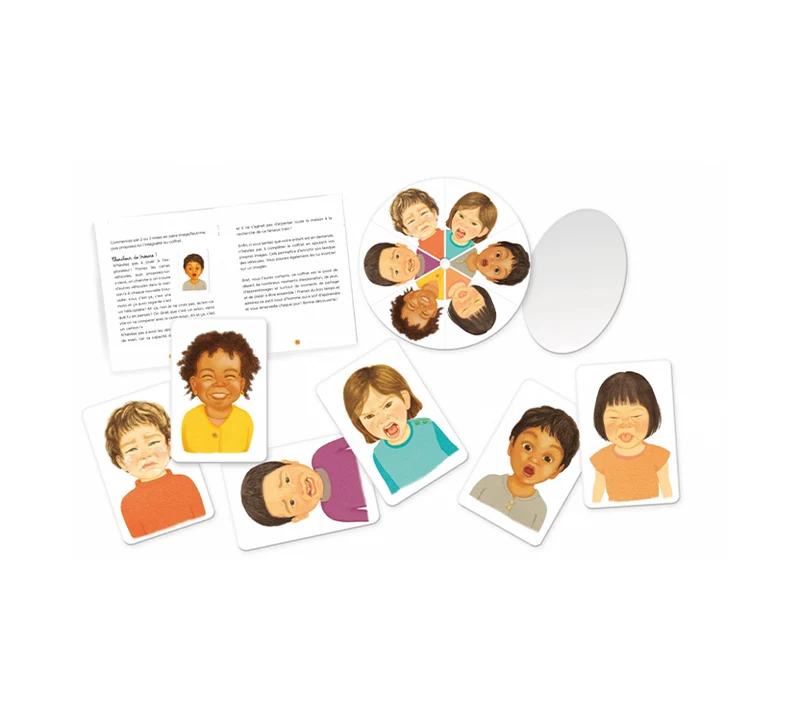 Les émotions - Coffret tout petit Montessori -Nathan