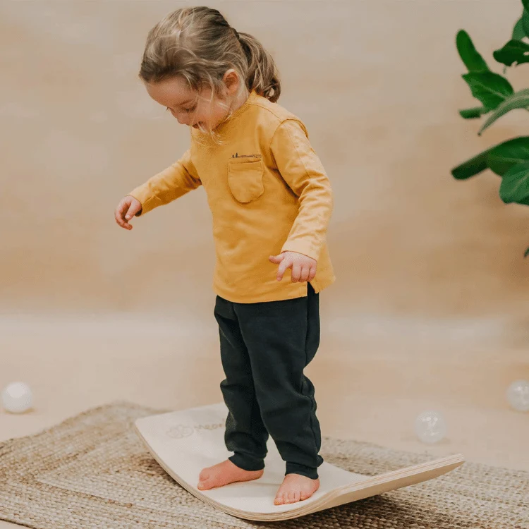 Planche d'équilibre en Bois - Balance Board 🇪🇺