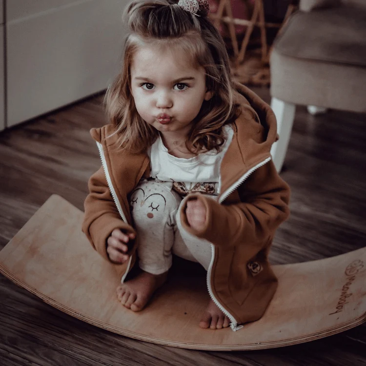 Planche d'équilibre en Bois - Balance Board 🇪🇺