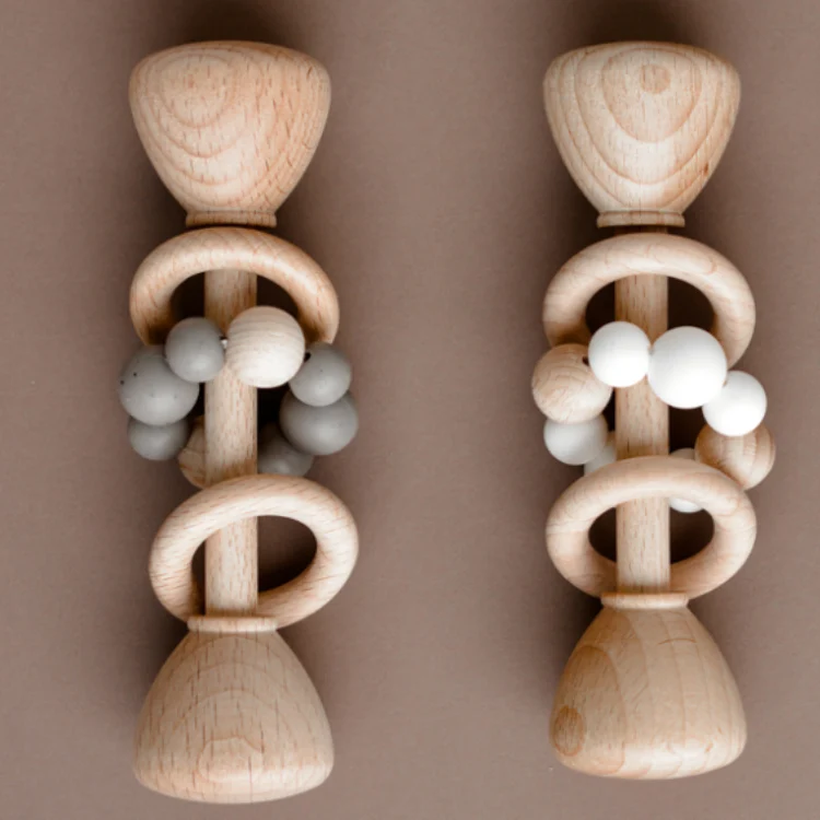 Hochet En Bois Montessori - Made in France
