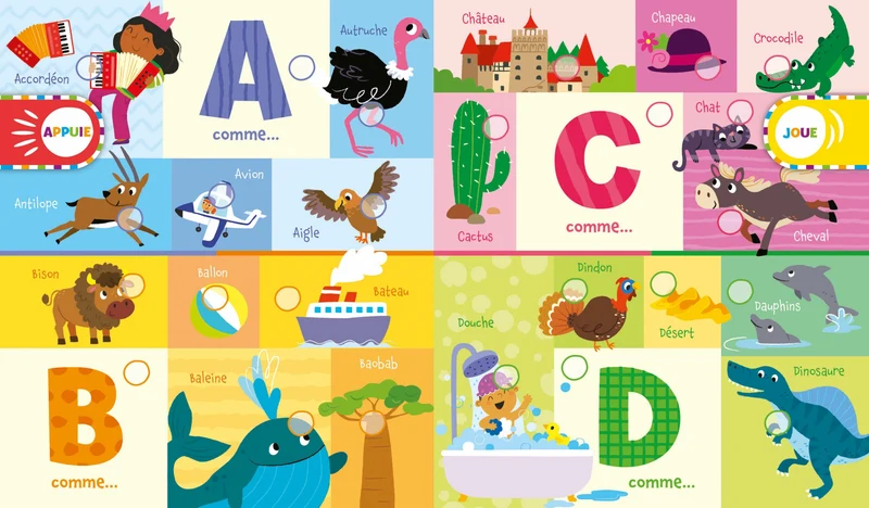Mon alphabet sonore – ABC - Livre
