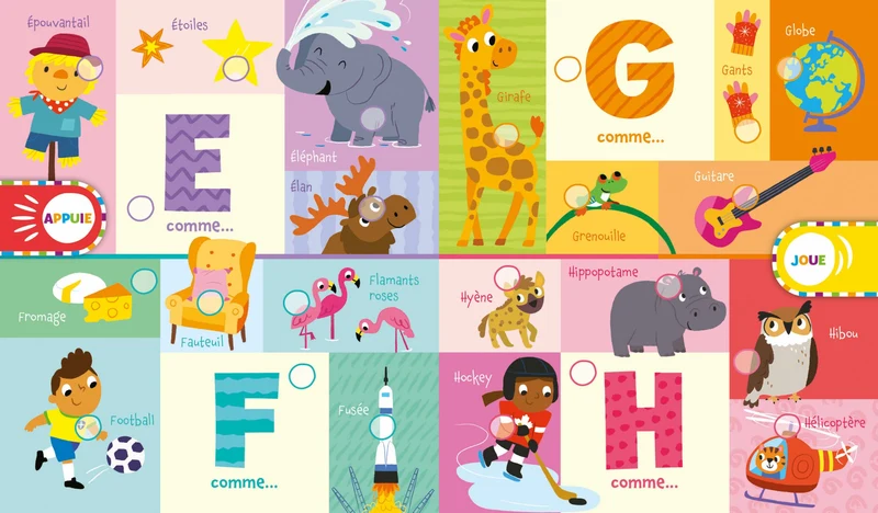 Mon alphabet sonore – ABC - Livre