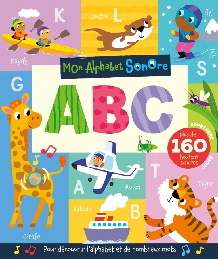 Mon alphabet sonore – ABC - Livre