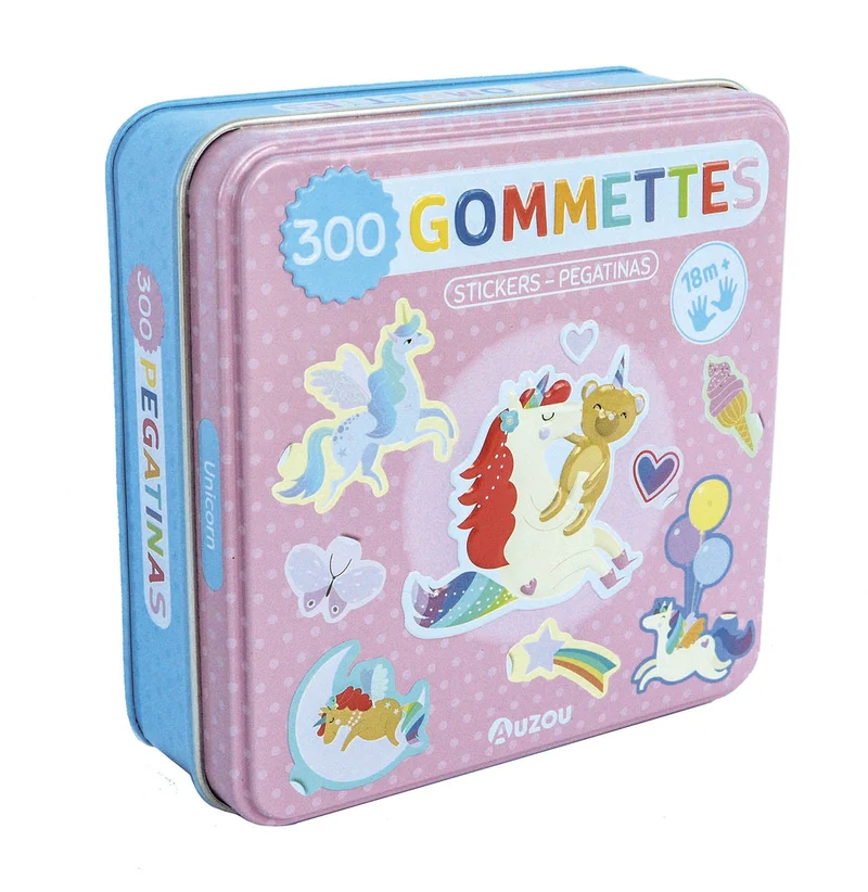 Boîte de Gommettes Licornes