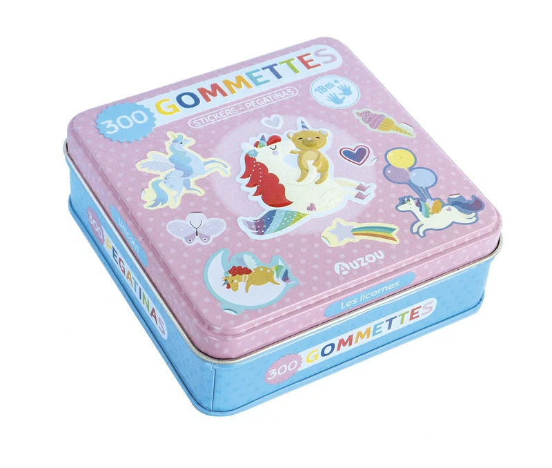 Boîte de Gommettes Licornes