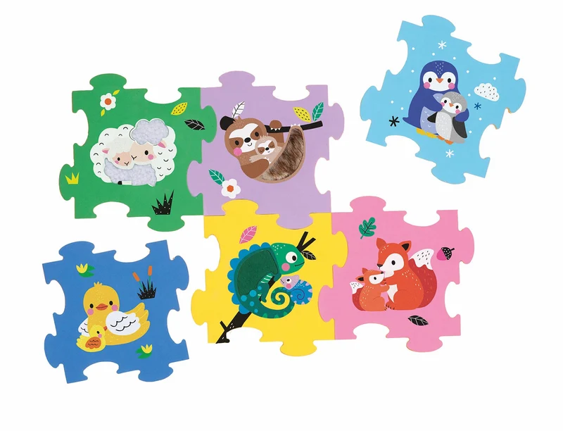 Puzzle en mousse bébé tactile