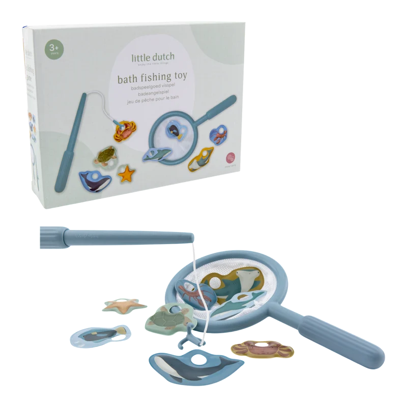 Jeu de bain pêche à la ligne bébé Bleu