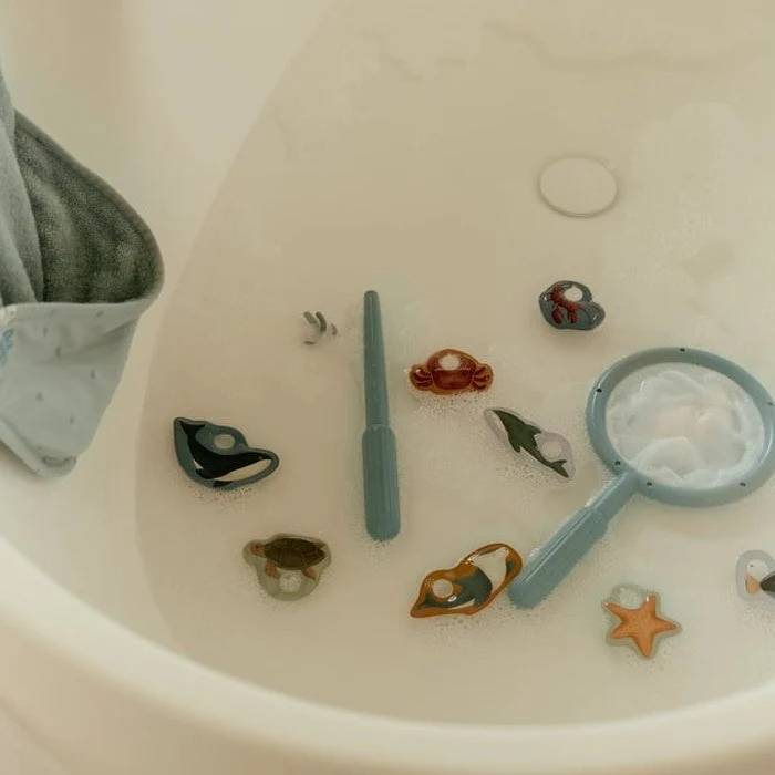 Jeu de bain pêche à la ligne bébé Bleu