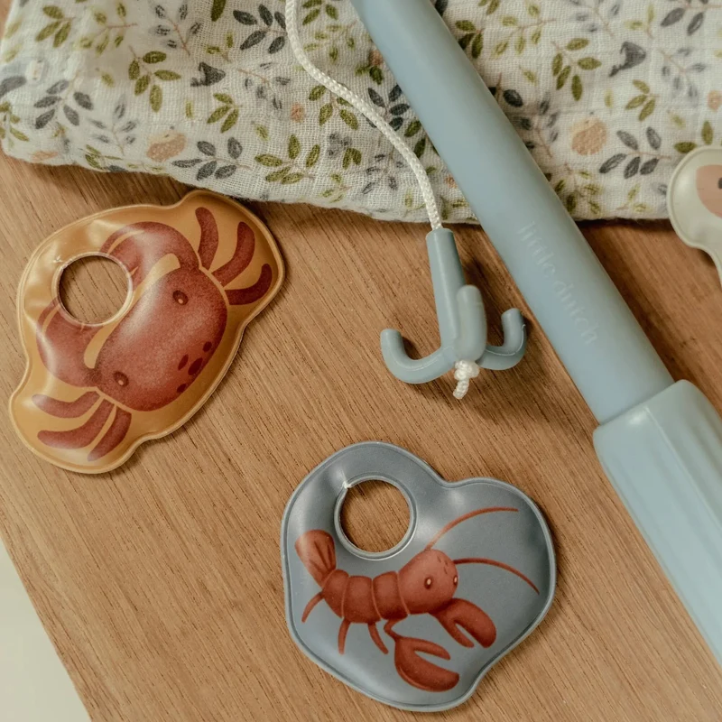 Jeu de bain pêche à la ligne bébé Bleu