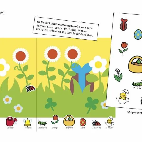 Sticker Box Saisons – Gommettes repositionnables dès 18 mois