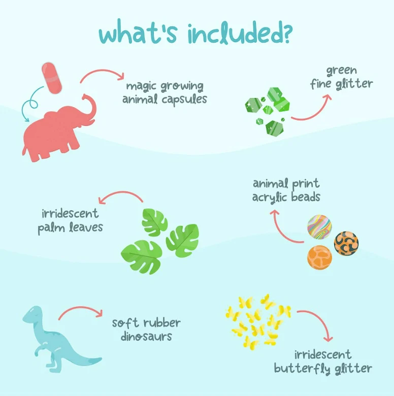 Fun Fillers – Safari | Accessoires sensoriels magiques