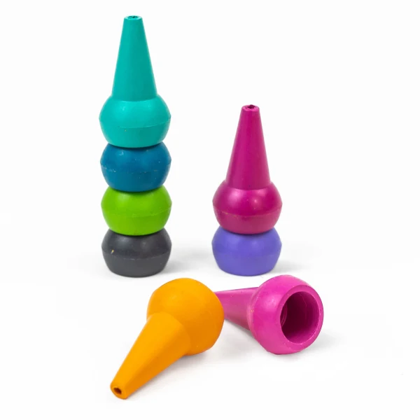Crayons Empilables Candy Colours | Dès 2 Ans
