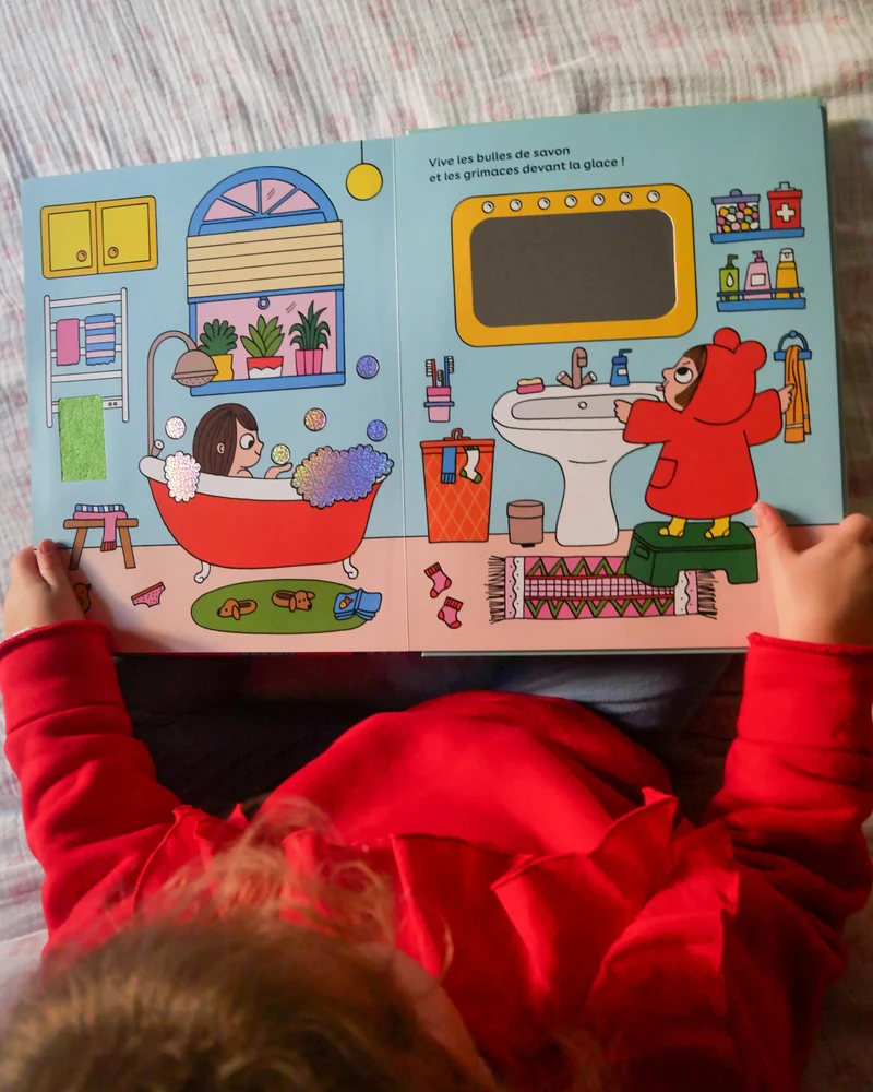 Mon grand livre à toucher - Livre