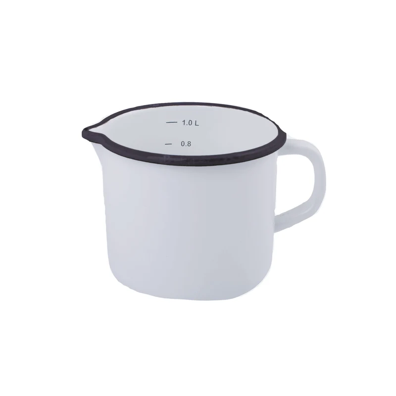 Verre mesureur en émail 1 L - Nienhuis AMI