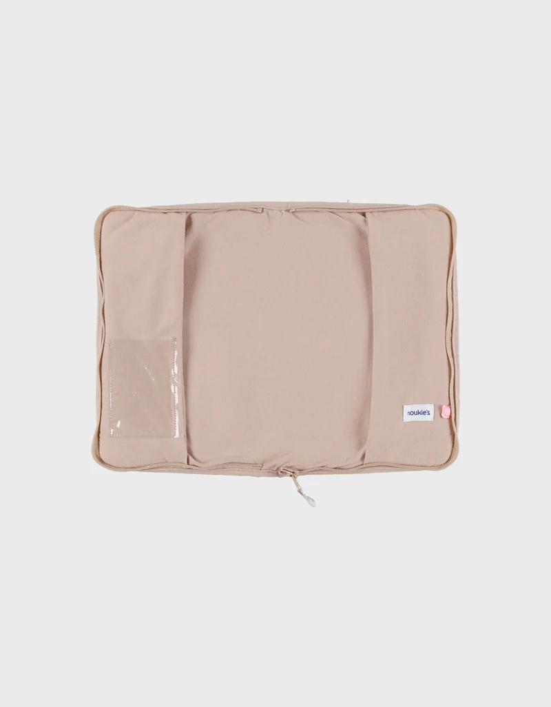 Protège carnet de santé fausse fourrure camel - Lily