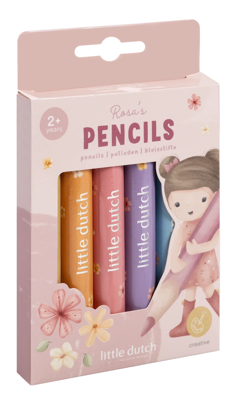 Crayons de couleur en bois - Rosa