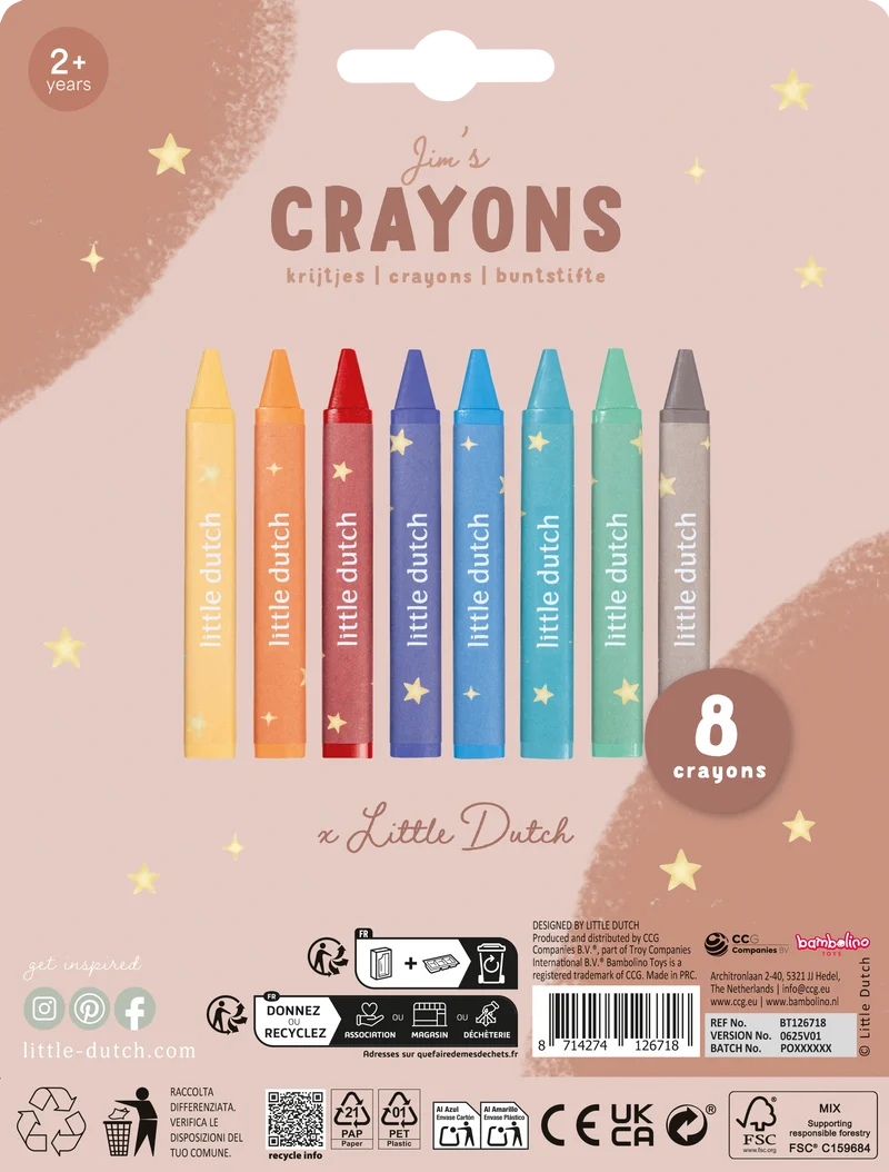 Crayons de cire - Jim