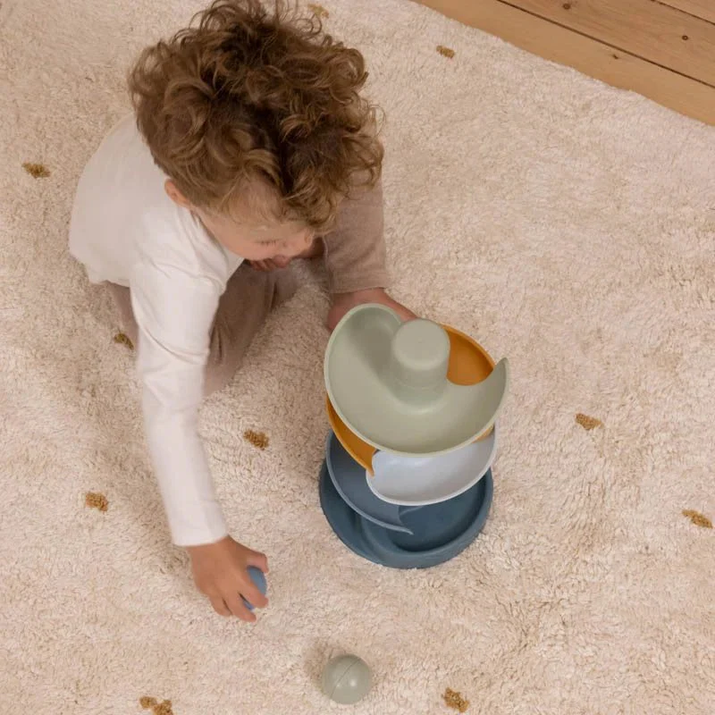 Tour en Spirale Bébé Bleu