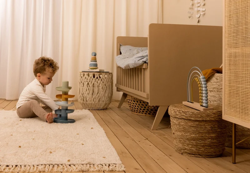 Tour en Spirale Bébé Bleu