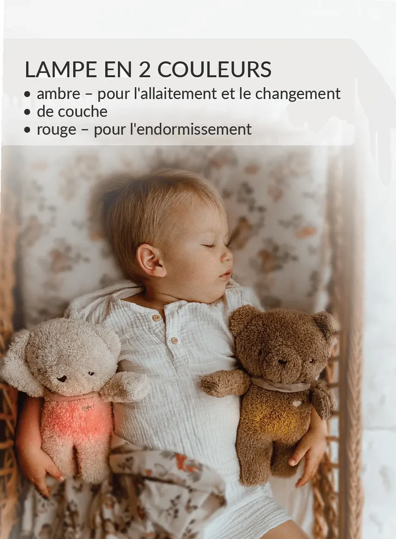 MyHummy Ourson Marron 5en1 veilleuse