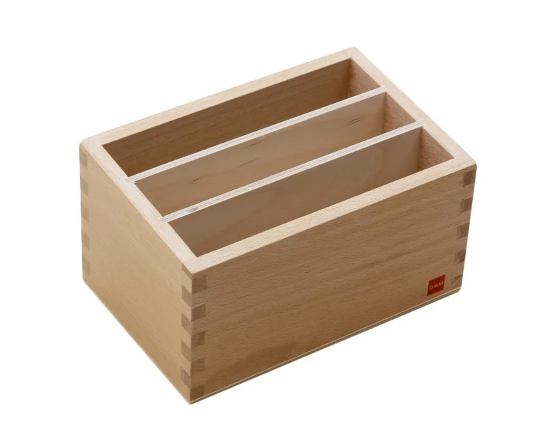 Boîte pour cartes des formes du cabinet de géométrie - GAM AMI