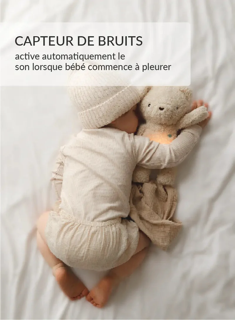 MyHummy Ourson beige 5en1 veilleuse