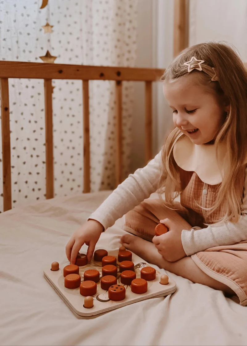 Pop & Peek – Jeu de mémoire en bois « Forêt enchantée » | Mrs Ertha