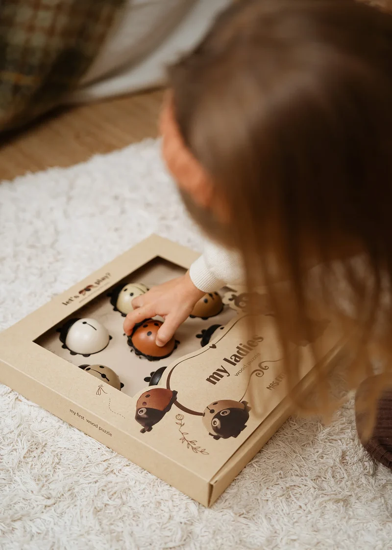 Mes Dames – Puzzle XLwood en Bois Montessori | Mrs Ertha