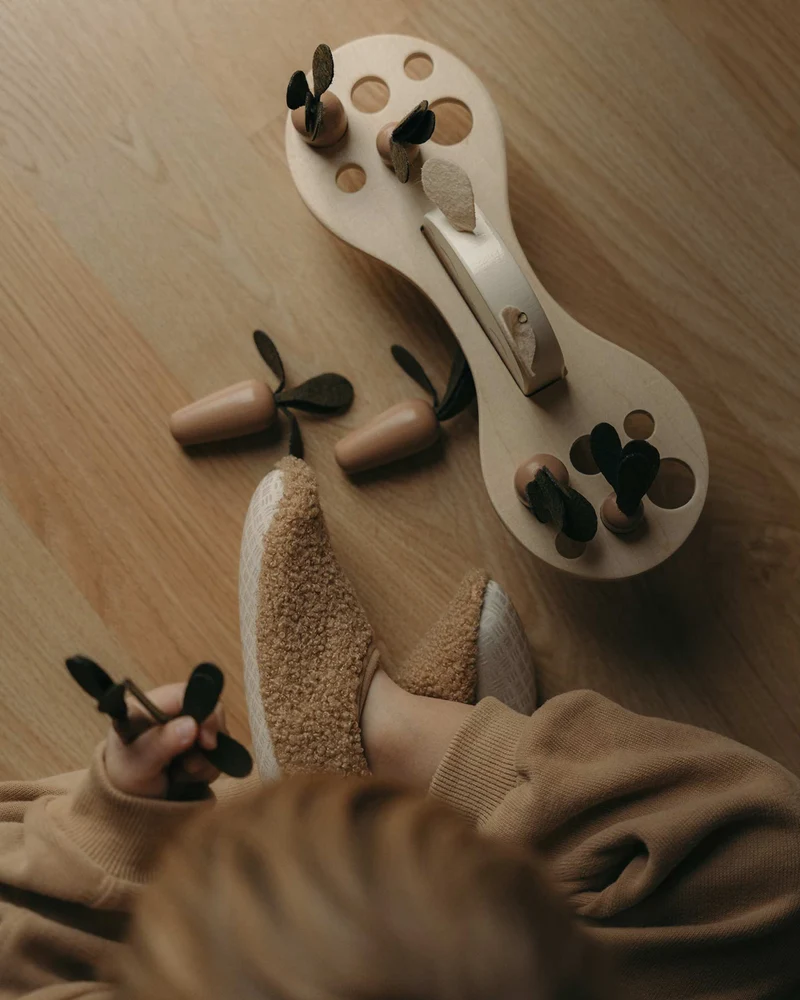 Échelle de Lapin – Puzzle en Bois Montessori | Mrs Ertha