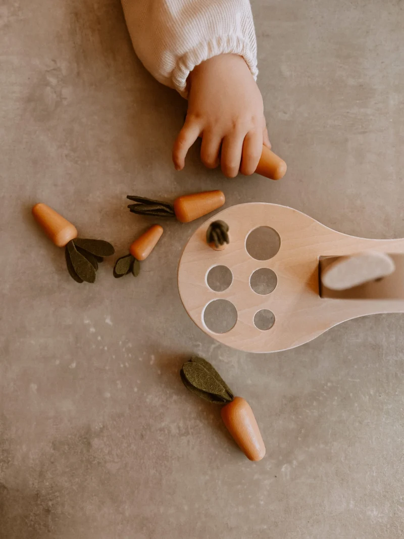 Échelle de Lapin – Puzzle en Bois Montessori | Mrs Ertha