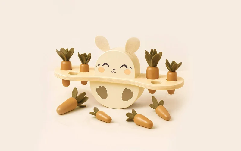 Échelle de Lapin – Puzzle en Bois Montessori | Mrs Ertha
