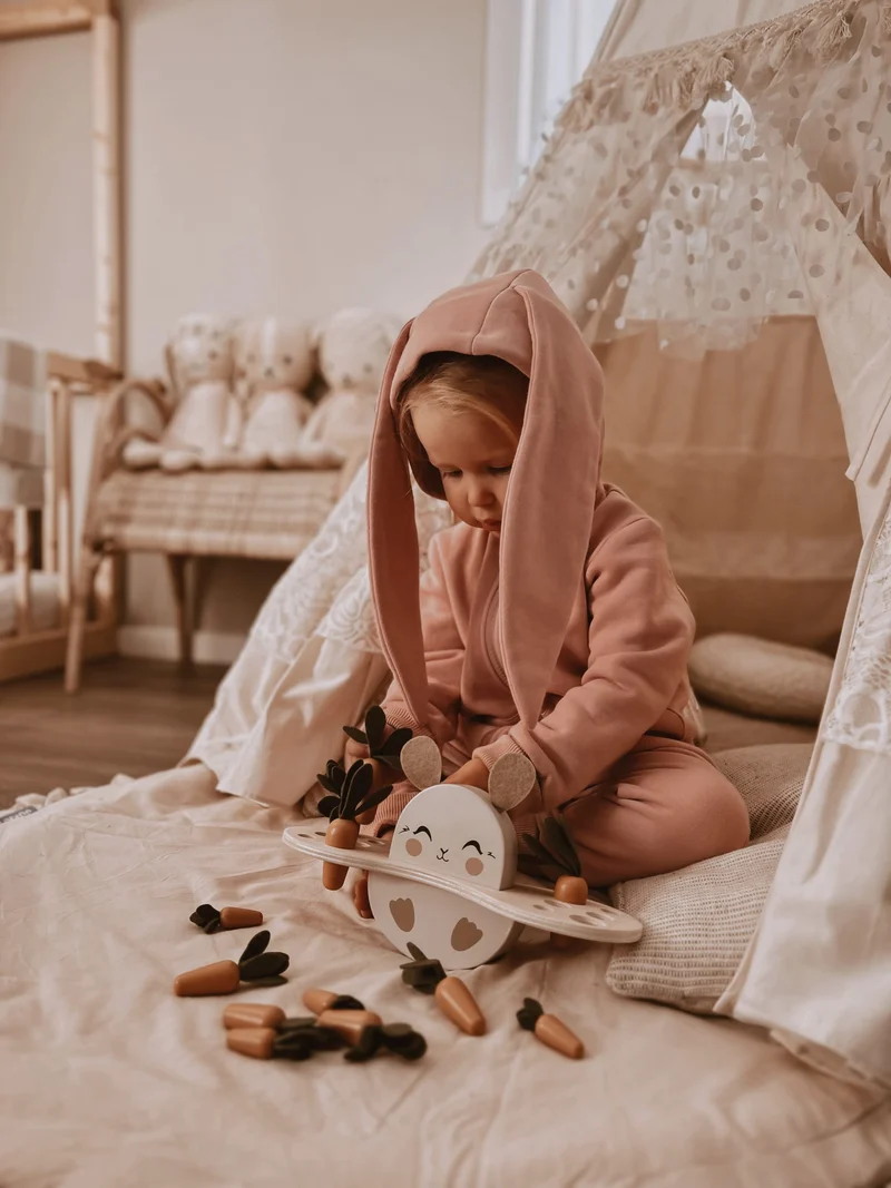 Échelle de Lapin – Puzzle en Bois Montessori | Mrs Ertha