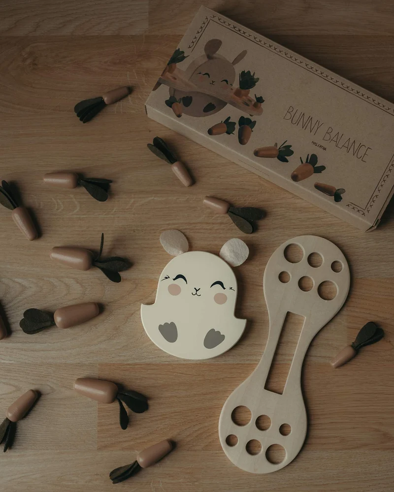 Échelle de Lapin – Puzzle en Bois Montessori | Mrs Ertha