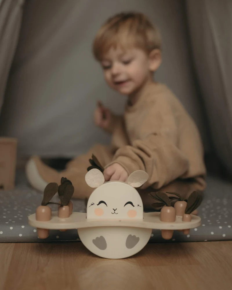 Échelle de Lapin – Puzzle en Bois Montessori | Mrs Ertha