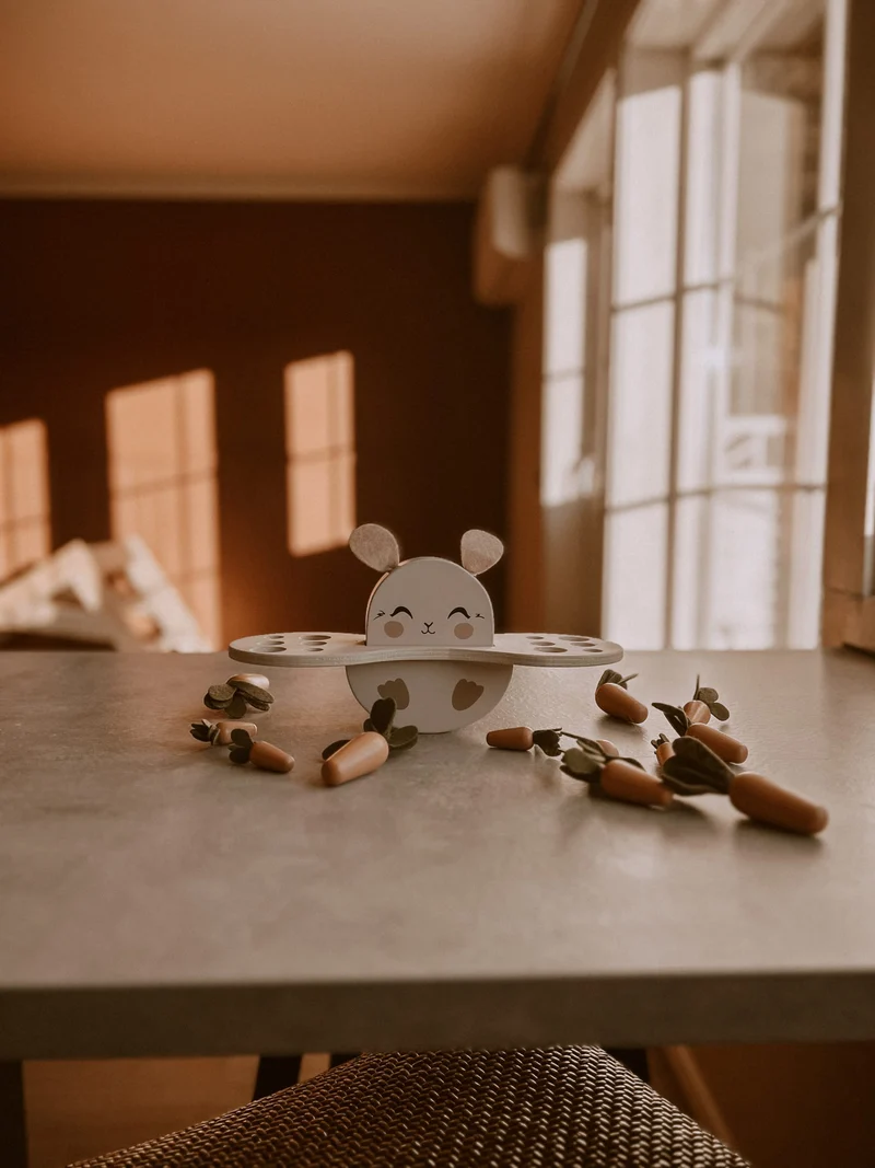 Échelle de Lapin – Puzzle en Bois Montessori | Mrs Ertha