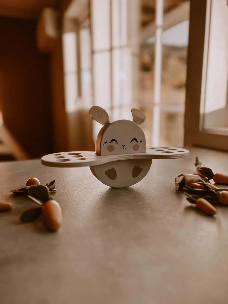 Échelle de Lapin – Puzzle en Bois Montessori | Mrs Ertha