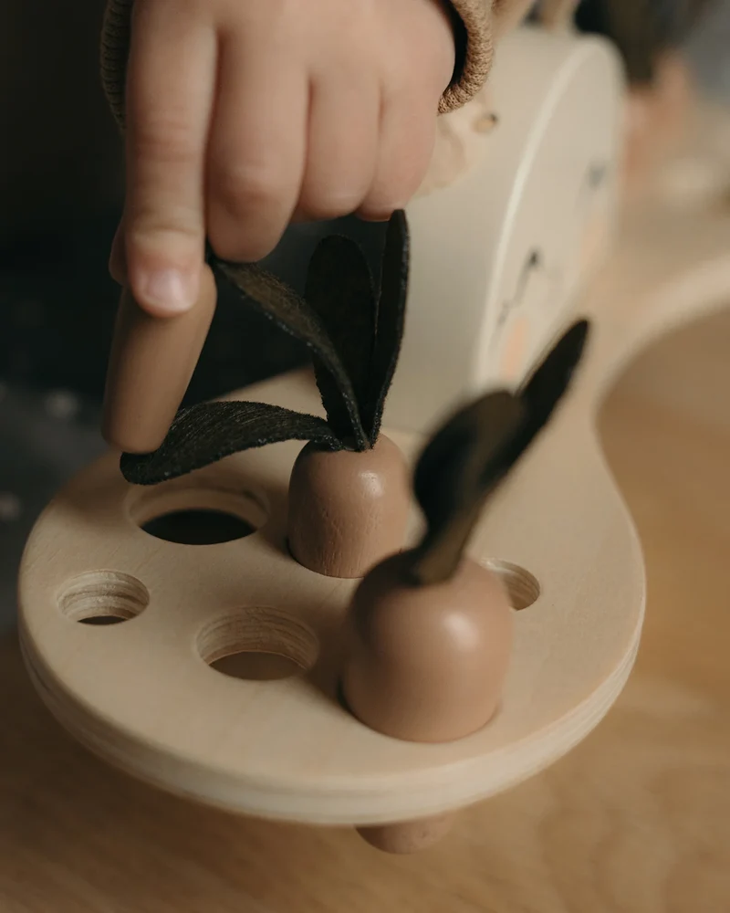 Échelle de Lapin – Puzzle en Bois Montessori | Mrs Ertha