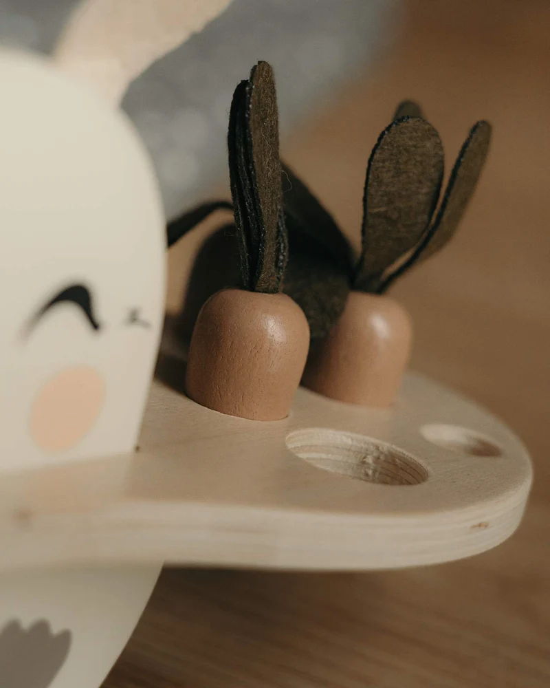 Échelle de Lapin – Puzzle en Bois Montessori | Mrs Ertha